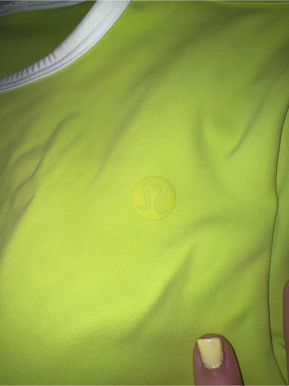 Lululemon Hi Rise Tennis Skirt Beam Yellow & matching Court Rival Cropped shirt - Picture 8 of 9